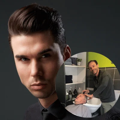 Coiffure rasoir et shampoing. La formule pour les coupes sophistiquées